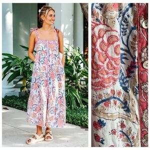 Perry Walker Collective The Julie 2 Midi Dress M L